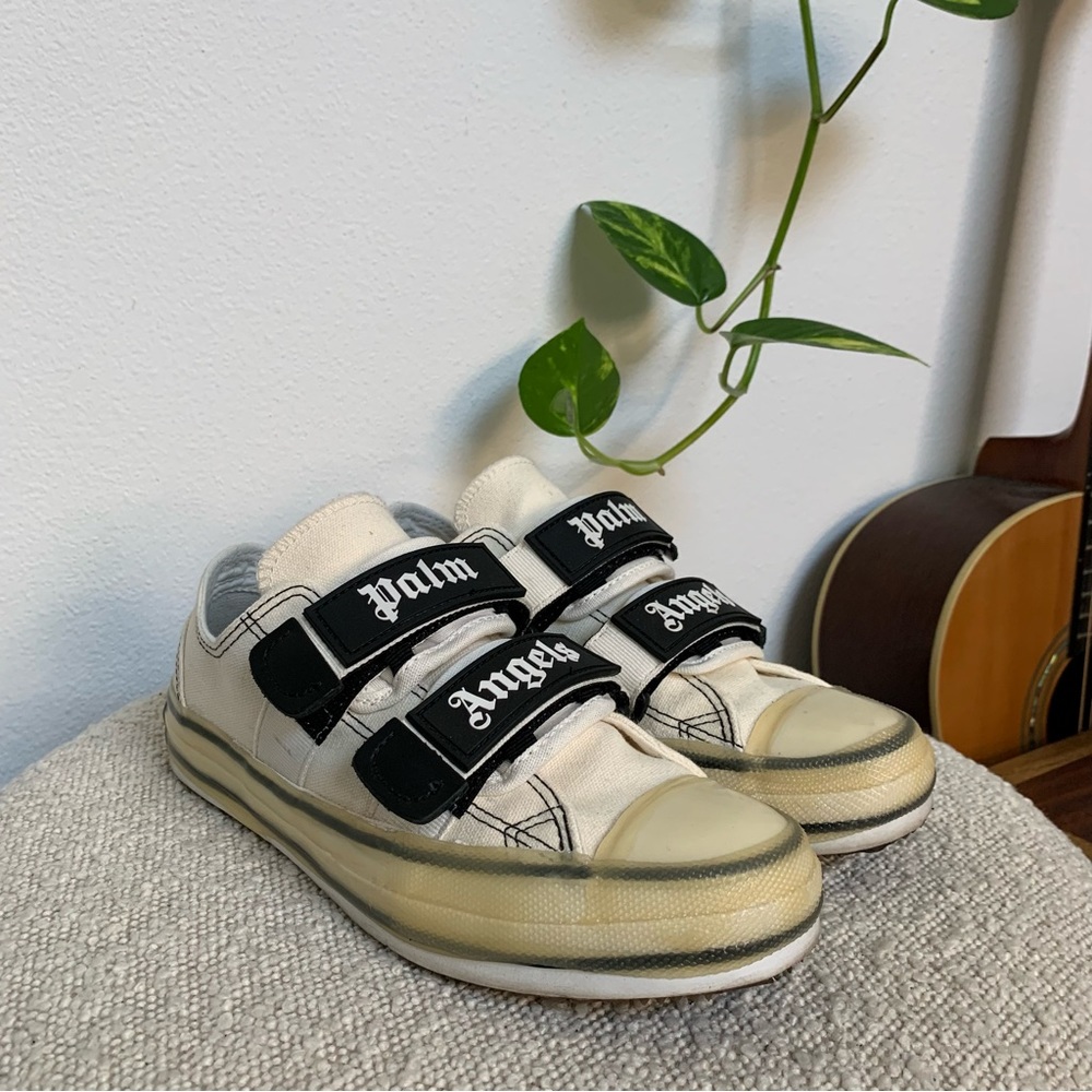 Palm Angels velcro vulcanized sneakers